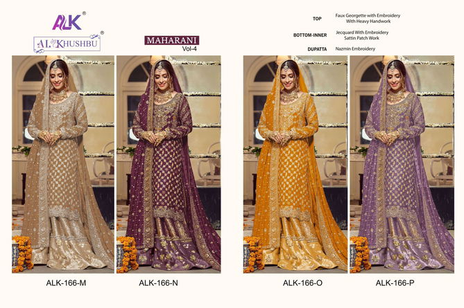 Maharani Vol 4 By Al Khushbu Wedding Bridal Wear Pakistani Suits
